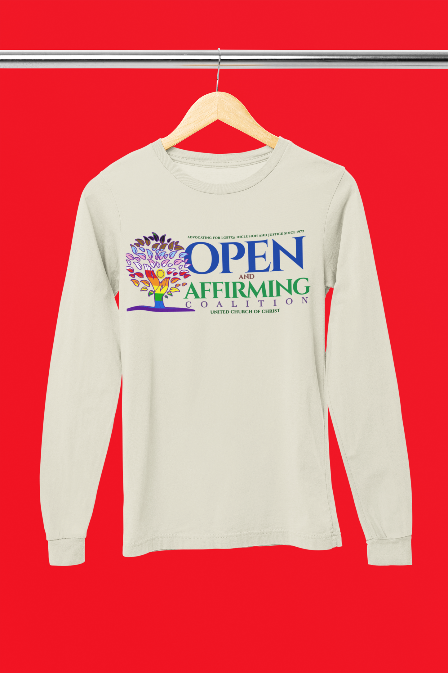 ONA Logo Long Sleeve T-shirt (Natural)
