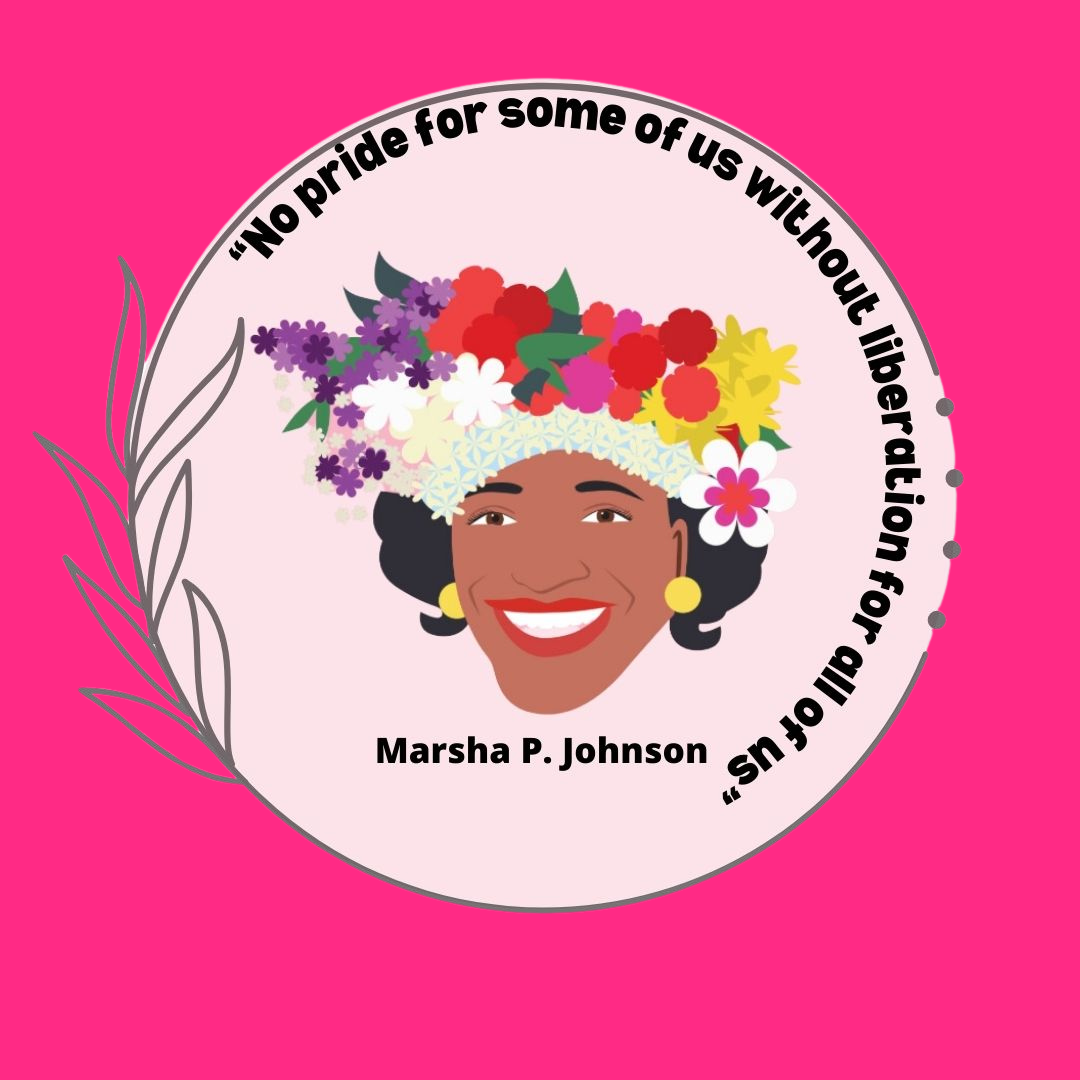 Marsha P. Johnson Quote Logo Tote Bag