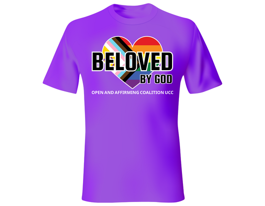 Beloved By God ONA Logo Purple T-shirt