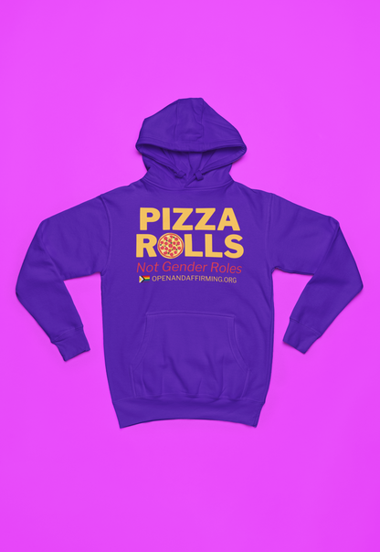 ONA Pizza Rolls not Gender Roles Hoodie (Purple)