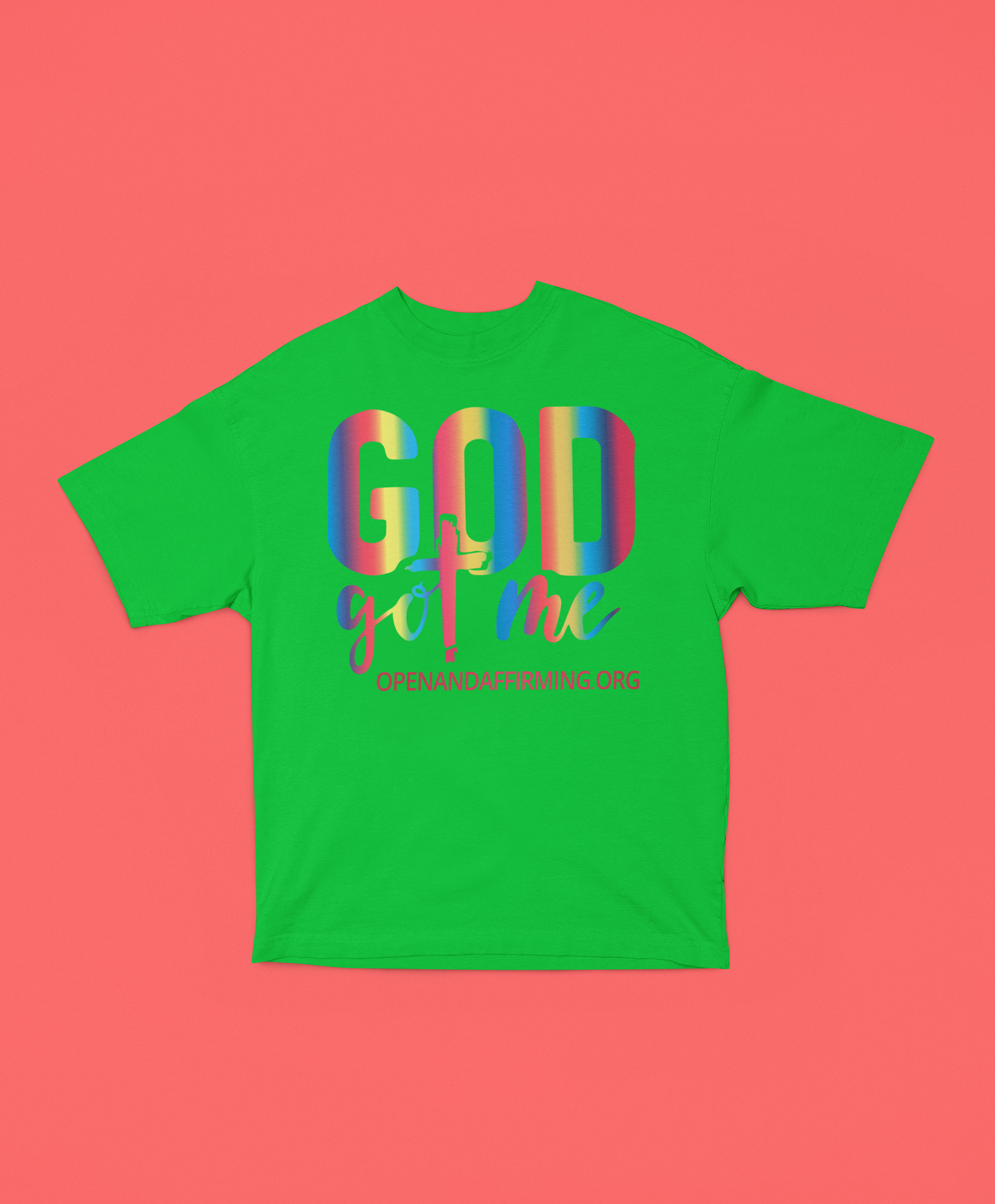ONA God Got Me T-shirt (Green)